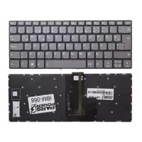 Lenovo 5CB0N78370, 5CB0N78295, 5CB0N78453 Notebook Klavye Işıklı (Füme TR)