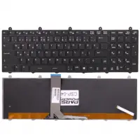 Msi MS-1763, MS-176K, GT780DX Notebook Klavye Işıklı (Siyah TR)