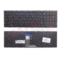 Lenovo Yoga 500-15IHW Type 20586, 80N7 Notebook Klavye Işıklı (Siyah TR)