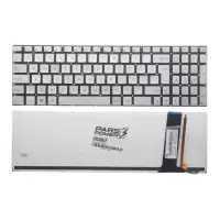 Asus 0KN0-M31BE23, 0KN0-6120FR00 Klavye Işıklı (Gümüş TR)