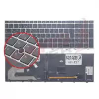 HP EliteBook HPM17B76TQJ9301 Klavye Işıklı (Siyah TR)