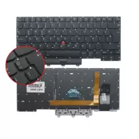 Lenovo ThinkPad E14 SN20W68420-01 Klavye Işıklı (Siyah TR)