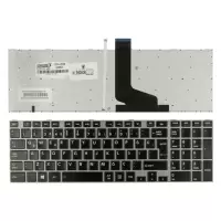 Toshiba Satellite S850D, S855D, S870D, S875D Notebook Klavye Işıklı (Siyah TR)