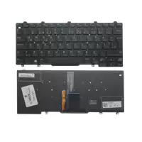 Dell Latitude E7270 N001LE727012EMEA_WIN Klavye Işıklı (Siyah TR)