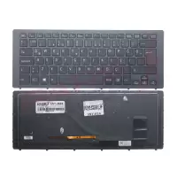 Sony Vaio SVF15N1G4R, SVF15N1H4R Klavye Işıklı (Siyah TR)