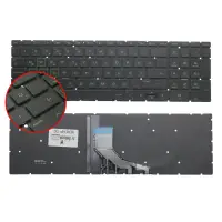 HP Pavilion Gaming 15-ec1006nt 1U6B2EA Notebook Klavye Işıklı (Siyah TR)