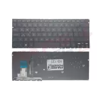 Asus ZenBook 0KN1-342TU12, 0KNB0-2101TU00 Klavye Işıklı (Siyah TR)