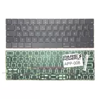 Apple MacBook Pro 13,3 A1706 2016, 2017 Klavye Siyah (TR)