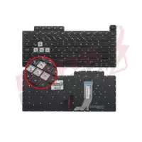 Asus ROG Strix G G531GT-AL178 Klavye Işıklı (Siyah TR)