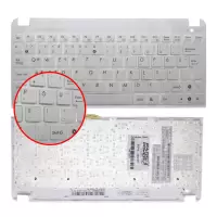 Asus Eee Pc 1011PN, 1011PX, 1011BX, 1011PXD Notebook Klavye (Beyaz - Çerçeveli TR)