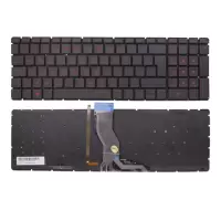 Hp Pavilion 15-ab204nt, 15-ab205nt Notebook Klavyesi Işıklı (Siyah TR)