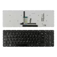 Toshiba TBM14M83US-920, V148046BK1TR Notebook Klavye Işıklı (Siyah TR)