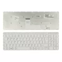 Toshiba Satellite L50-B-1DK, L50-B-1DL Notebook Klavye Işıklı (Beyaz TR)