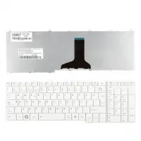 Toshiba Satellite C660D-1D2, C660D-1D3 Notebook Klavye (Beyaz TR)