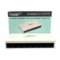 Node Link Power WIRED EDGE NDL-WE100P8 8 Port 10/100Mbps İnternet Çoklayıcı Kutu 8 Portlu Switch