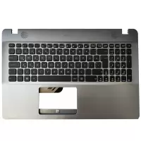 Asus R541SA, R541SC, R541U, R541UA, R541UV Notebook Klavye Kasalı (Siyah TR)