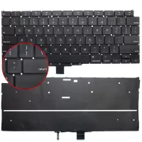 Apple MacBook Air M1 A2337 (EMC 3598) Klavye Işıklı (Siyah ING)