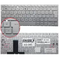Asus Zenbook UX31A-C4027H, UX31A-C4032H Notebook Klavye (Gümüş TR)