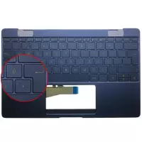 Asus Zenbook 3 UX390, UX390U Üst Kasalı Klavye (Mavi TR)