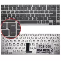 Toshiba Satellite U840 Serisi  Notebook Klavye (Siyah TR)