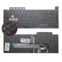 Asus TUF Gaming A17 FA706IU-AU206 Klavye Işıklı (Siyah TR)