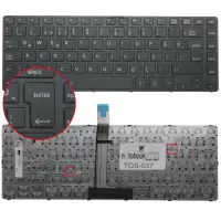Toshiba Portege R30-C, R30T-C Serisi Klavye (Siyah TR)