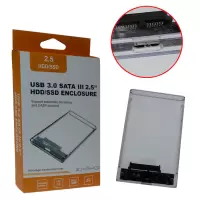 2.5 Şeffaf Sata 3.0 Harici HDD - SSD Usb External Harddisk Kutusu