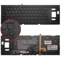Asus Rog Zephyrus S GX531GW-AB76, GX531Gw-Ah76 Klavye Işıklı (Siyah TR)