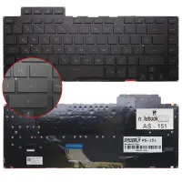 Asus Rog Zephyrus S15 GX502L, GX502LWS, GX502LXS Klavye Işıklı (Siyah TR)