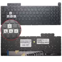 Asus Tuf Gaming A15 FA507NVR-LP017W Klavye RGB Işıklı (Siyah TR)