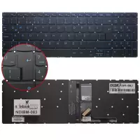 Lenovo ideaPad V330-15IKB 81AX00EUTX Klavye Mavi Işıklı (Siyah TR)