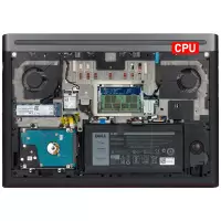 Dell inspiron 15 Gaming 7000 P65F CPU Fan - İşlemci Fanı