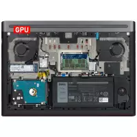 Dell inspiron 15 Gaming P65F003 GPU-VGA Fan - Ekran Kartı Fanı