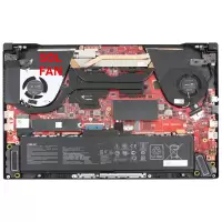 Asus ROG Zephyrus G15 GA502, GA532 Gpu-Vga Fan - Ekran Kartı Fanı