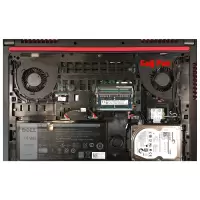 Dell inspiron 15-7557 P57F, P57F002 Cpu-Gpu Fan - İşlemci Fanı