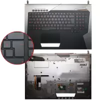 Asus ROG G752VT-GC032T Notebook Klavye Işıklı - Üst Kasa (Siyah TR)