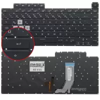 Asus ROG Strix G 0KN1-8T1TU11 REV:R1.0 Klavye Işıklı (Siyah TR)