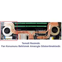 Msi GE62 2QL, GE62 6QD, GE62 6QE Cpu Fan - İşlemci Fanı