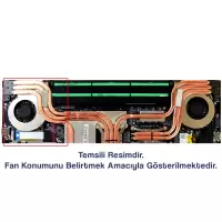 Msi GE62 2QL, GE62 6QD, GE62 6QE Cpu Fan - İşlemci Fanı