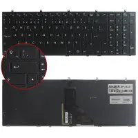 Monster 6-79-W370ET0K-190-W, 6-79-W370ST0K-010-W Notebook Klavye Işıklı (Siyah TR)