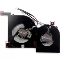 Msi Stealth GS66 10UE, 10SF, 10SE Gpu-Vga Fan - Ekran Kartı Fanı