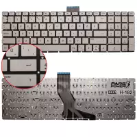 Hp 15-bs002nt, 15-bs003nt, 15-bs004nt Notebook Klavye (Beyaz TR)