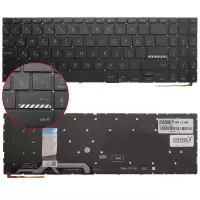 Asus ExpertBook B1 B1502CBA-BI78512B0D Klavye Işıklı (Siyah TR)