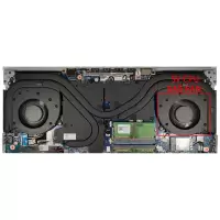 Lenovo Legion 5 DFS5l32G164860-FNRS CPU Fan - İşlemci Fanı