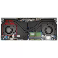 Lenovo Legion 5-15ITH6H Type 82MH GPU Fan - Ekran Kartı Fanı