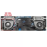 Asus Tuf Gaming F17 FX707ZC4 GPU-Vga Fan - Ekran Kartı Fanı