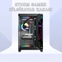 Gameagle Storm 7 Argb Fanlı Gamer Pc Kasası (Siyah)