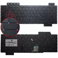 Asus TUF Gaming FX505DU-MB Klavye Işıklı (Siyah TR)