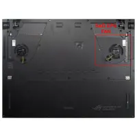 Asus Rog Zephyrus S GX531GXR-E, GX531GXR-ES CPU Fan - İşlemci Fanı