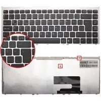 Sony Vaio VGN-FW21Z, VGN-FW21ZR Notebook Klavye (Siyah TR)